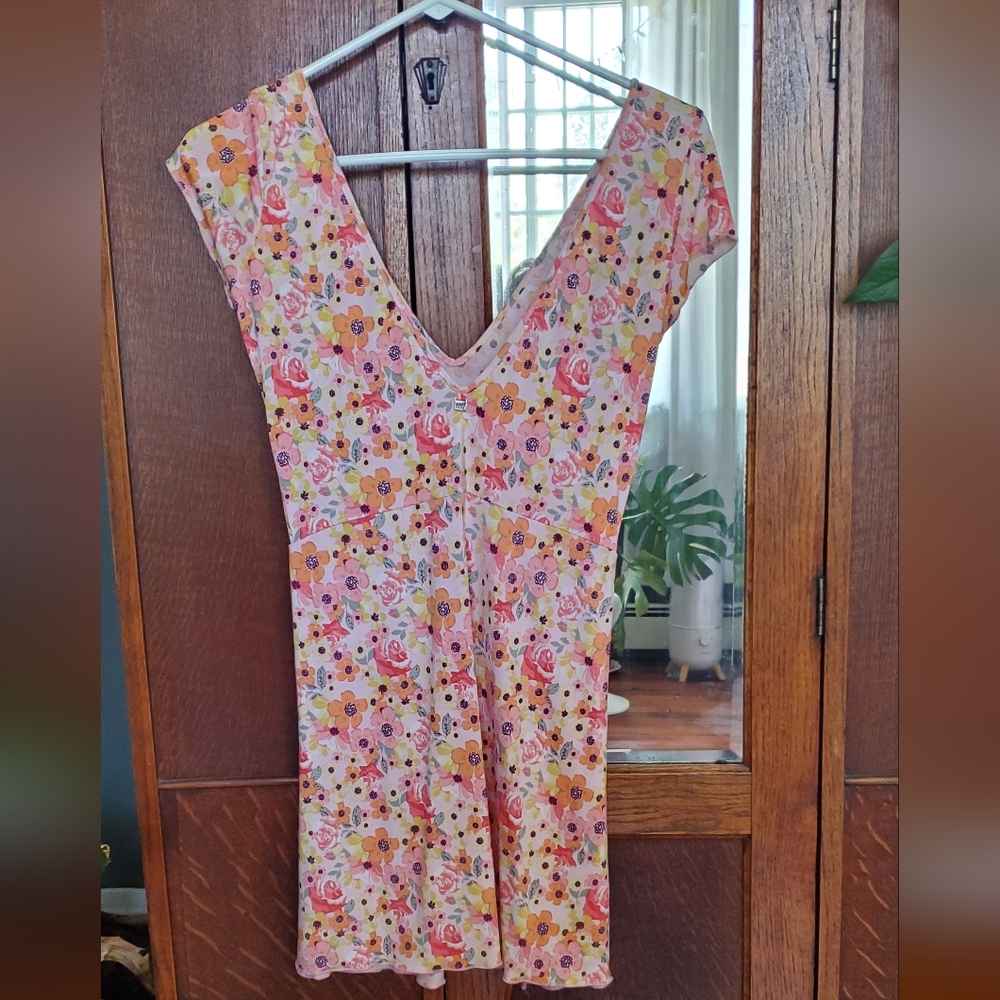 Wicked Weasel Flirty V-Neck Dress